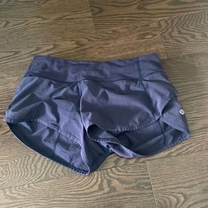 Lululemon shorts speed up